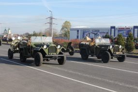 Parade of military technique