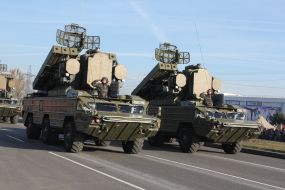 Parade of military technique