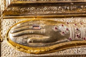 Earthly remains of Saint George