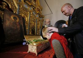 Earthly remains of Saint George