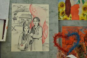 Exhibition of works by students