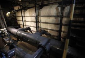 Dismantling of fountain