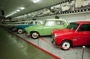 Exhibition of retro cars