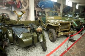 Exhibition of retro cars