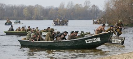 Reconstruction of fight on forcing of Dnepr