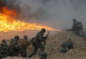 Military historical reconstruction of fights for Kiev