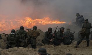 Military historical reconstruction of fights for Kiev