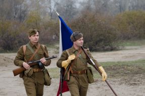 Participant of military historical reconstruction