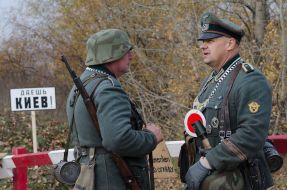 Participant of military historical reconstruction