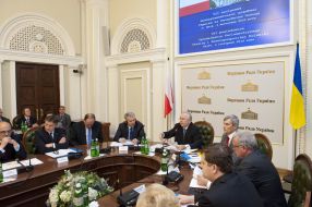 Заседание межпарламентской ассамблеи Украины и  Польши