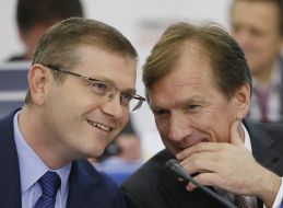 Aleksandr Vilkul and Ravil Safiullin