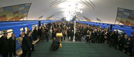 Opening of  tube station “Teremki”