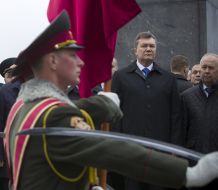 Viktor Yanukovich and Vladimir Rybak