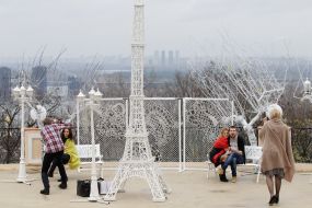 Model of Eiffel Tower