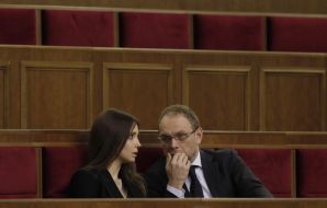 Evgeniya Timoshenko and Sergey Vlasenko