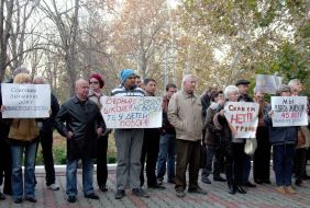 Акція проти забудовників  
