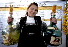Participant of the Street food festival