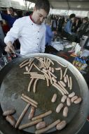 Participant of the Street food festival
