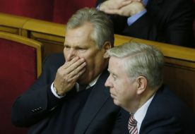 Aleksandr Kwasniewski and Pat Cox