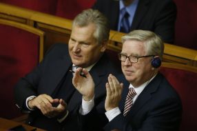 Aleksandr Kwasniewski and Pat Cox