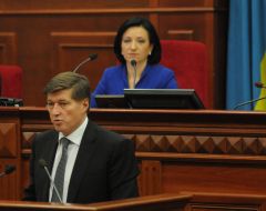 Viktor Korzh and Galina Gerega