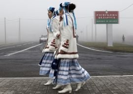 Открытие пограничного знака