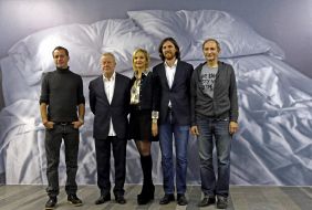 Участники пресс-конференции