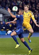 Aleksandr Kucher and Karim Benzema