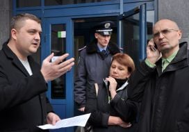 Vitaliy Chernyakhovskiy and Aleksandr Derkach