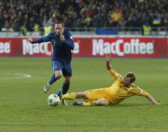 Aleksandr Kucher and Franck Ribery