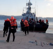 The crew of the corvette "Ternopil"