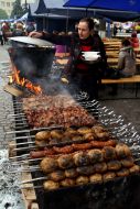 Woman gaining bograch Goulash