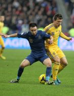 Евгений Коноплянка и Матье Вальбуэна