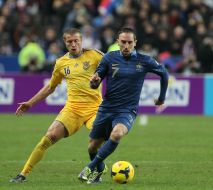 Vitaly Mandzyuk and Franck Ribery