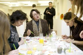 Visitors of the exhibition