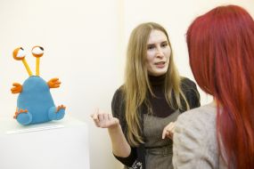 Visitors of the exhibition