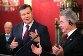 Viktor Yanukovich and Heinz Fischer