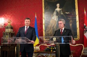 Viktor Yanukovich and Heinz Fischer