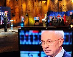 Nikolay Azarov and Savik Shuster