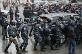 Soldiers of Special Forces "Berkut"