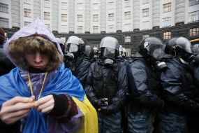 Soldiers of Special Forces "Berkut"