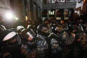 Soldiers of Special Forces "Berkut"