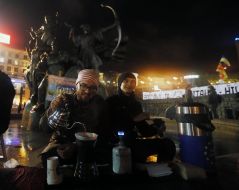 Учасники мітингу