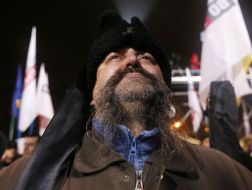 Учасник мітингу