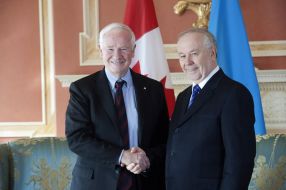 Володимир Рибак та Девід Джонстон 