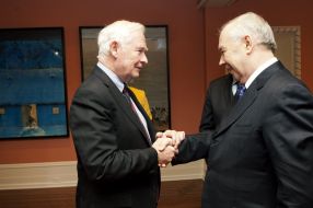 Володимир Рибак та Девід Джонстон 