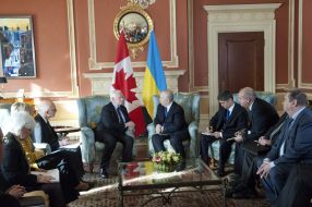 Володимир Рибак та Девід Джонстон 