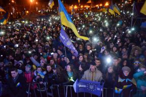 Participants of student strike