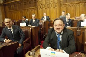 The Ukrainian delegation