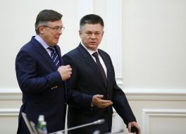 Pavel Lebedev and Leonid Kozhara